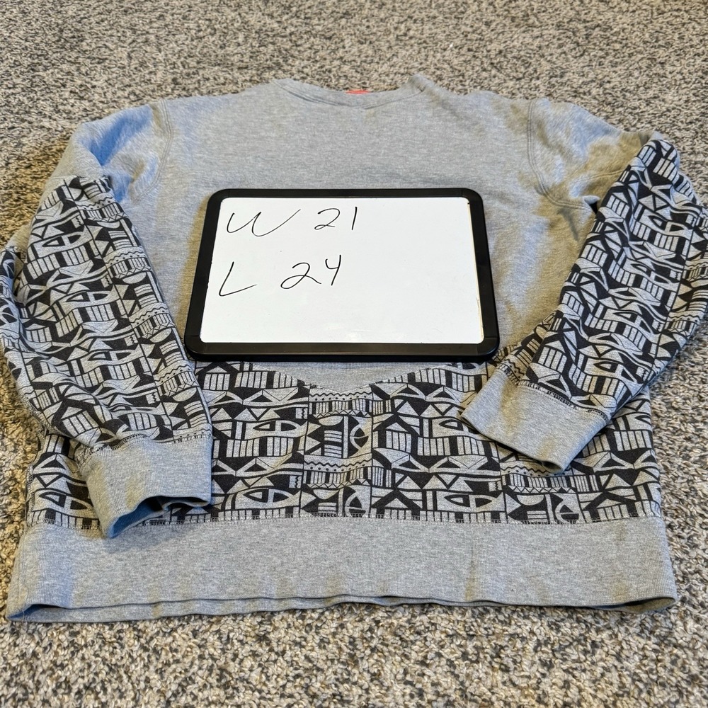NIKE MEN'S BB PIVOT PRINT CREW SWEATSHIRT 612909-063 Size Medium, M - Picture 5 of 5